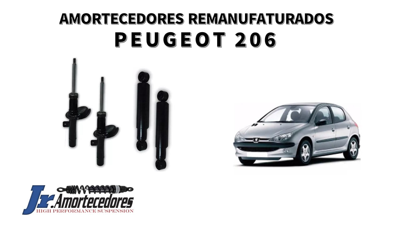 Amortecedores restaurados Peugeot 206