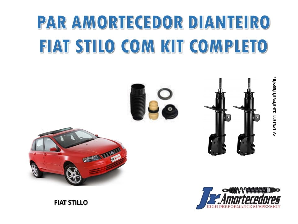 AMORTECEDORES DIANTEIROS COM KIT COMPLETO DO FIAT STILO