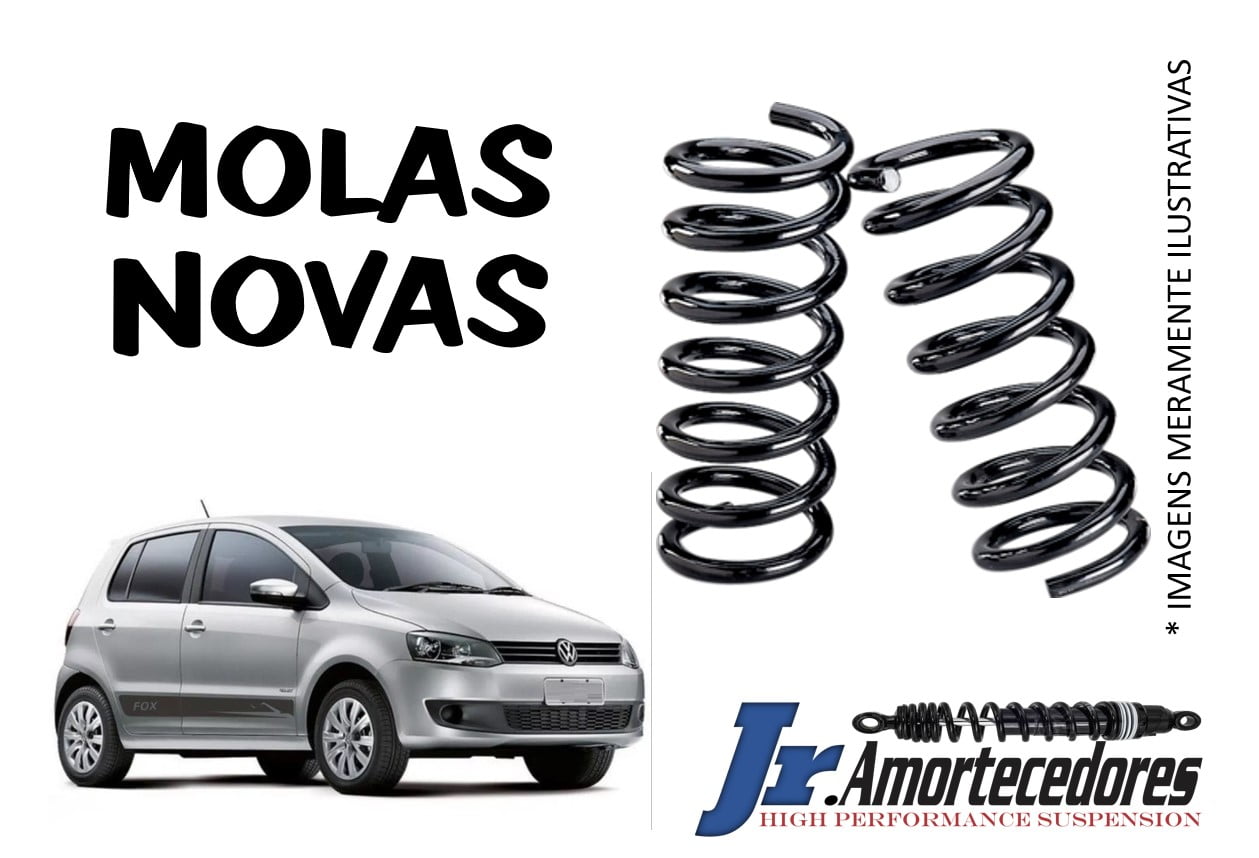 PAR DE MOLAS NOVAS DIANTEIRAS VW FOX