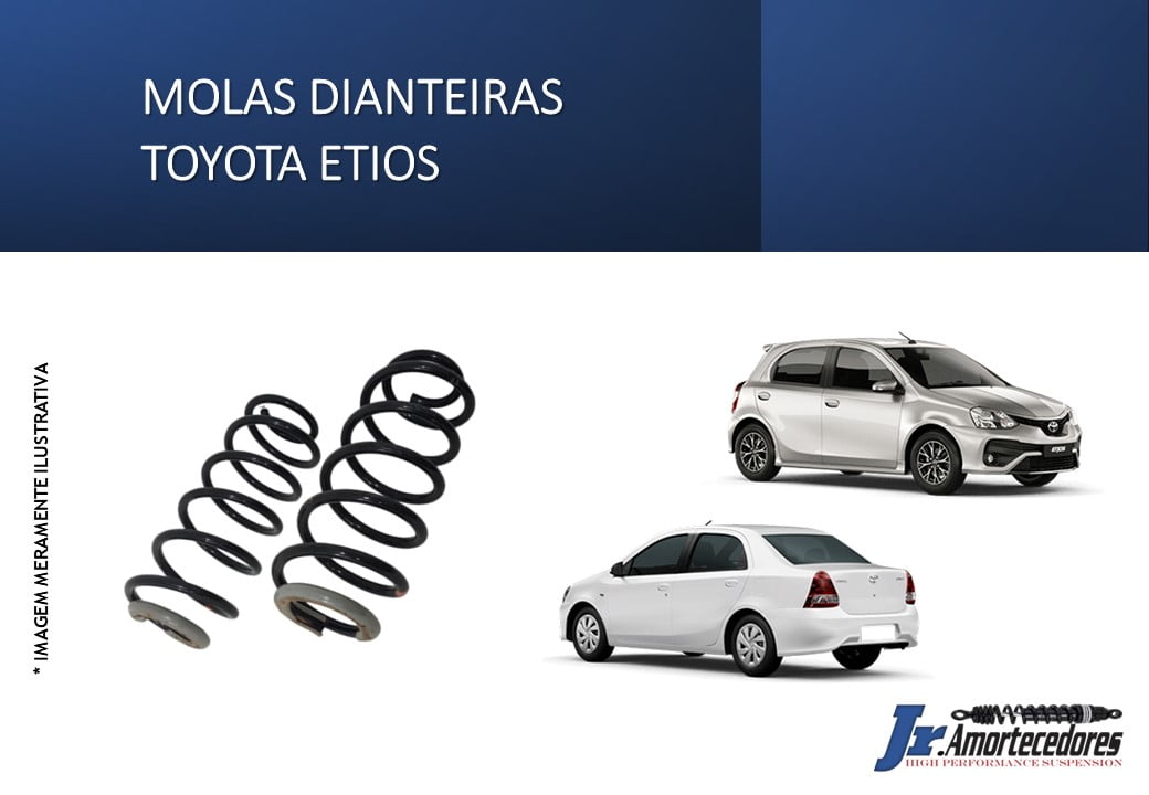 Molas dianteiras Toyota Etios