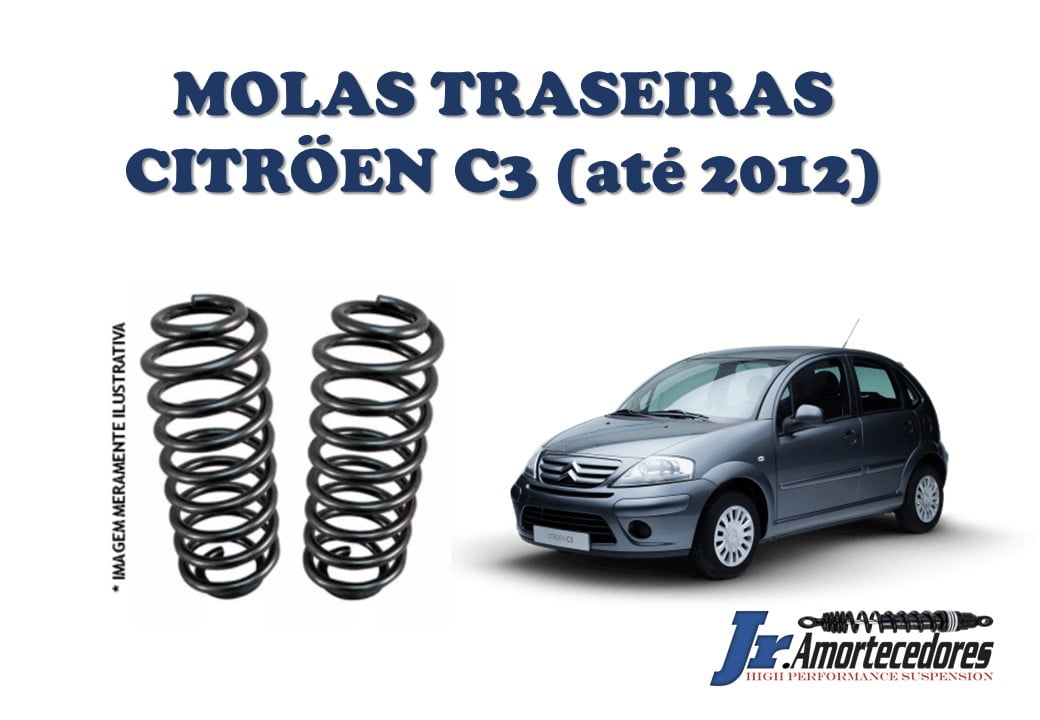 Molas traseiras Citröen C3 2008 a 2012