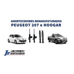 Amortecedores Peugeot 207, Hoogar Originais Restaurados 