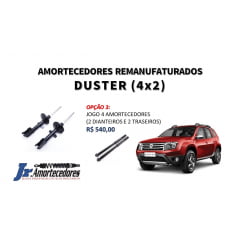 Amortecedor Duster. Amortecedor Renault Duster