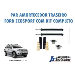 AMORTECEDOR TRASEIRO FORD ECOSPORT (.../12) COM KIT COMPLETO (MOBENSANI)