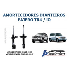 AMORTECEDORES DIANTEIROS REMANUFATURADOS MITSUBISHI PAJERO TR4 (2003-2013) / PAJERO iO (ATÉ 2003)