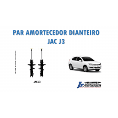 PAR DE AMORTECEDORES DIANTEIROS JAC J3