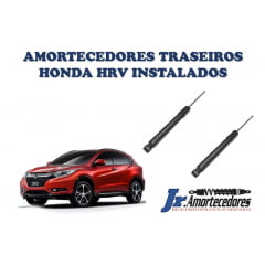 PAR DE AMORTECEDORES TRASEIROS INSTALADOS HONDA HRV