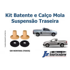 Kit Batente e Calço Mola Suspensão Traseira Montana / Vectra / Astra / Zafira