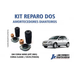 KIT REPARO DOS AMORTECEDORES DIANTEIROS CORSA / CELTA / CORSA CLASSIC (COMPLETO)