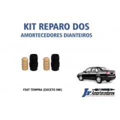 KIT BATENTE E GUARDA PÓ DOS AMORTECEDORES DIANTEIROS FIAT TEMPRA (EXCETO SW)