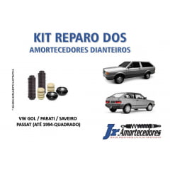 KIT REPARO DOS AMORTECEDORES DIANTEIROS GOL / SAVEIRO / VOYAGE / PARATI / PASSAT (ATÉ 1994) MODELO QUADRADO