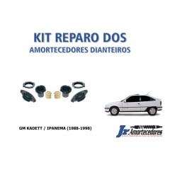 KIT COMPLETO DOS AMORTECEDORES DIANTEIROS CHEVROLET KADETT / IPANEMA