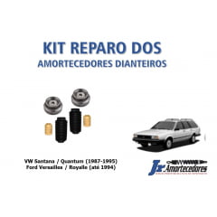 KIT REPARO DOS AMORTECEDORES DIANTEIROS SANTANA / QUANTUM / VERSAILES / ROYALE (ATÉ 1995)