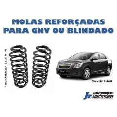 MOLAS CHEVROLET COBALT REFORÇADAS INSTALADAS 