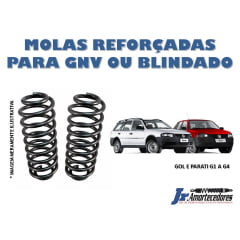 MOLAS VW GOL E PARATI (G1 A G4)  TRASEIRAS REFORÇADAS (INSTALADAS)