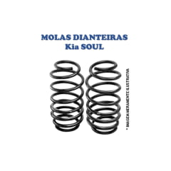 Par de molas dianteiras Kia Soul