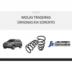 PAR DE MOLAS TRASEIRAS KIA SORENTO NOVAS ORIGINAIS