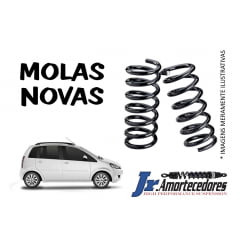 PAR DE MOLAS NOVAS TRASEIRAS FIAT IDEA