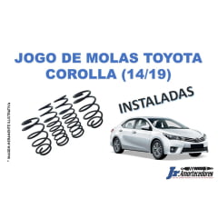 JOGO DE MOLAS INSTALADAS TOYOYA COROLLA 2016-2019