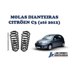 Molas dianteiras Citröen C3 2008 a 2012