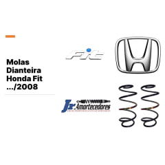 Molas dianteiras Honda Fit de 2003 a 2008