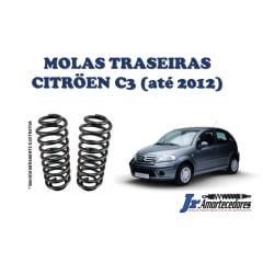 Molas traseiras Citröen C3 2008 a 2012