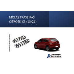 Molas traseiras Citröen C3 de 2013 a 2020