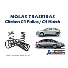 Molas traseiras Citröen C4 Pallas e C4 Hatch