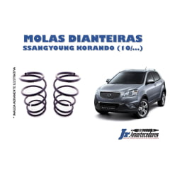 Par de molas dianteiras Ssangyong Korando (10/...)